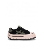 Guja 26BLG366 Kadın Hakiki Deri Klasik Sneaker Siyah