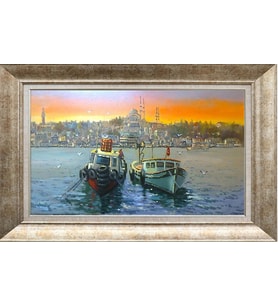 GÜMÜŞ ÇERÇEVELİ TABLO N1122