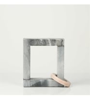 Vitale Gri Mermerli Dekor Obje 17*8*19Cm AK.P215.367848