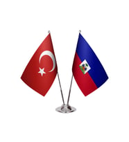 Haiti İkili Masa Bayrağı