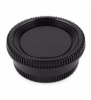 Nikon İçin Body Kapağı Ve Lens Arka Kapağı (Siyah)