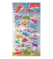 Tanex Hava Taşıtları Serisi 3D Etiketi TNX-26156