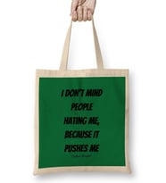 Cristiano Ronaldo Quotes Art Gift - Vintage Retro Style Bez Çanta Uzun Saplı
