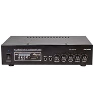 Rose FR-2001W 80 Watt Trafolu Mağaza Anfisi 2 Mikrofon Girişli Mp3, Bluetooth, SD Kart, Kumandalı