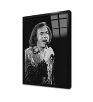 Singer Çerçeveli Cam Tablo