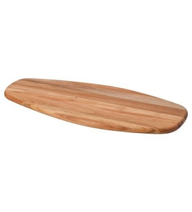 Kesme Tahtası Masif Akasya MeridyenDukkan 52x22 Cm servis-Sunum-Kesim Tahtası (KAHVE)