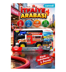 203306020 Sesli Işıklı İtfaiye Arabası -Dickie