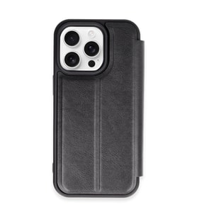14 Pro Kılıf Flip Cover - Siyah