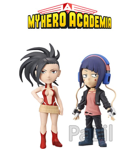 My Hero Academia Anime Manga Aksiyon Figür 7 cm - Kyoka Ve Momo