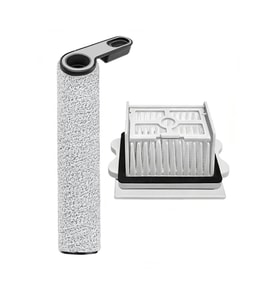 Roborock Flexi / Flexi Pro Uyumlu 2 Parça Set ( 1 Roller Fırça, 1 Hepa Filtre)