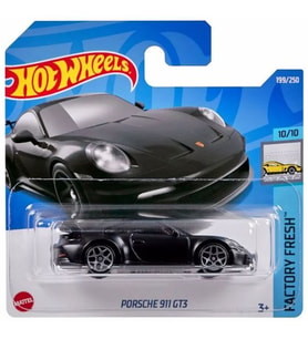 Hot Wheels - Porsche 911 Gt3 - Siyah (1/64)