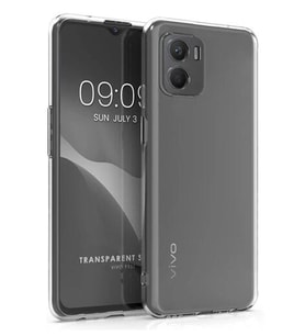 Durukar® Vivo Y15S Kılıf Lüx Şeffaf Silikon