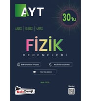 KAFA DENGİ YAYINLARI AYT Fizik Branş Denemesi(30'lu) (Tümü Video Çözümlü)