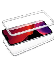 Apple iPhone 12 Kılıf 360 Tam Koruma Şeffaf Silikon (Renksiz)