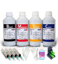 HP 650, HP 651, HP 652, HP 655 Kartuş Uyumlu Mürekkep Seti 4X1000ml