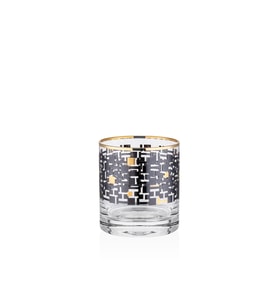 Decorium Monochrome 200 ml 6 Parça Cam Viski Bardağı 9-01010003 (Karışık)
