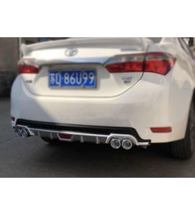 Toyota Corolla Gri Boyalı Difüzör 	KT-1404