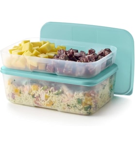 Tupperware Buzdolabı Saklama Kabı 650Ml Turkuaz