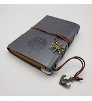 Deri Defter Gri