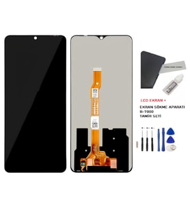 Vivo Y27 Lcd Dokunmatik Ekran Servis + B-7000 + TAMİR SETİ