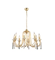 Kontes 8'Li Avize (Gold)