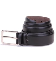 Dagoster DMK26-302 Siyah 3,5 cm Suni Deri Erkek Kemer