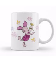 Winnie Pooh   Piglet 3 Kupa Bardak Porselen