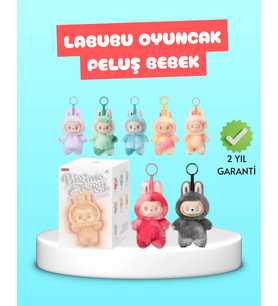 Mulvxkrg Krg02 Yumuşak Dolgulu Labubu Karakter Peluş Oyuncak (Mulvix)