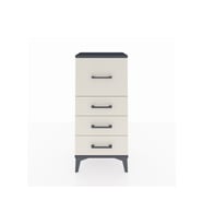 Arges Komodin 4 Çekmeceli 44x30x96 Antrasit-Aytaşı
