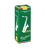 Vandoren SR2725 Java Tenor Saksafon Kamışı No:2,5 (Profesyonel)  5'li Paket, Yeşil Java Serisi, Parlak ve Güçlü Ton Karakteri, Tam Uyum