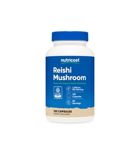Organic Reishi Mushroom 1,500 mg 120 capsules