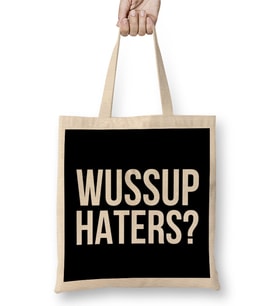 Wussup Haters Bez Çanta Uzun Saplı