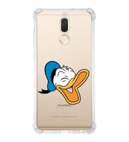 Huawei Mate 10 Lite  Köşe Korumalı Antişok Kapak Donald Duck Tasarımlı Şeffaf  Kılıf