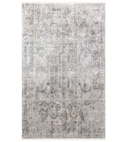 Bespoky Eberndorf Mavi Patchwork Pamuklu El Dokuması Alan Halısı