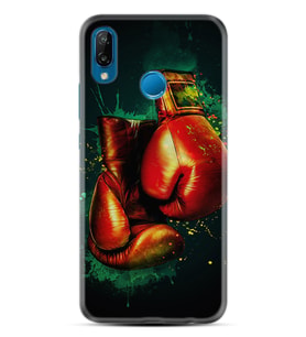 Huawei P20 Lite Mate 10 20 Lite Pro P40 Lite KılıfDesemli Silikon Boks Eldiveni 1763