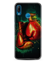 Huawei P20 Lite Mate 10 20 Lite Pro P40 Lite KılıfDesemli Silikon Boks Eldiveni 1763