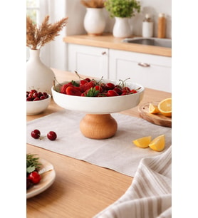 Sunumluk, meyvelik, salata kasesi, ayaklı sunumluk