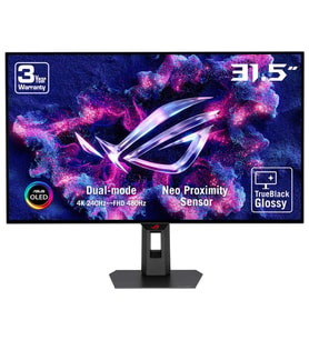 ASUS ROG Strix OLED XG32UCWMG 31.5 inç 240 Hz 4K UHD 0.03ms 480Hz Full HD Dual Mode Adaptive Sync WOLED Gaming Monitör