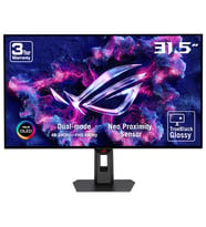 ASUS ROG Strix OLED XG32UCWMG 31.5 inç 240 Hz 4K UHD 0.03ms 480Hz Full HD Dual Mode Adaptive Sync WOLED Gaming Monitör