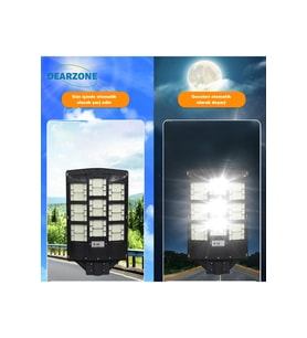 SÜPERNOVA 1200W SOLAR SOKAK ARMATÜRÜ Ct-4645 (KUMANDALI)