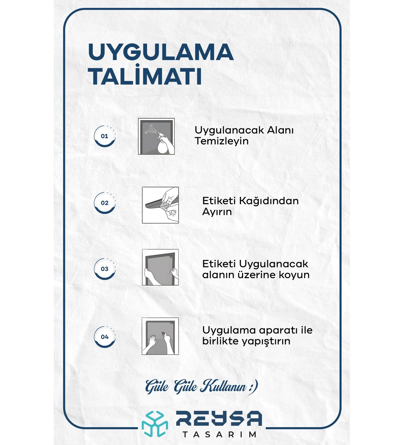 Kapı Önüne Park Etmek Yasaktır 21x28 Arkası Yapışkanlı Levha