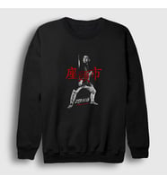 Presmono Unisex Siyah Sword Takeshi Kitano Sweatshirt 369751tt