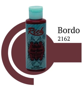 Multi Surface 2162 Bordo Akrilik Boya 120 Cc