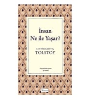 İnsan Ne İle Yaşar (Bez Ciltli)