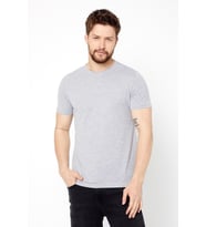 COMEOR Erkek Çok Renkli T- Shirt Regular Fit Rahat Kesim Bisiklet Yaka 5'li Basic Tişört Paketi (Çok Renkli)