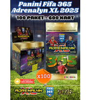 Panini FIFA 365 Adrenalyn XL 2025 Oyuncu Kartı - Futbolcu Kartları - Trading Oyuncu Kartı - 100 Pake (A.ALTIN)