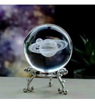 Kristal Cam Kar Küresi 3D Boyutlu Metal Standlı Dekoratif Hediyelik Konsept Set – Özel Tasarım Premium Seri Şık Masaüstü Aksesuar Biblo Süs Ev Ofis Dekorasyonu