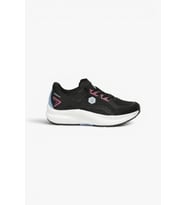 Lumberjack Balerin Wmn 6Fx Kadın Sneaker Spor Ayakkabı Siyah