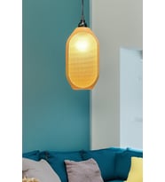 Kovan Serisi Salon , Mutfak , Oturma Odası , Cafe Bar İçin Modern Sarkıt Tekli Avize ( 23 x 27 Cm )
