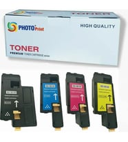 Xplus ® Xerox 6020, 6022, 6025, 6027 4 Renk Muadil Toner Seti (Çok Renkli)